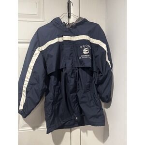Vintage‎ UConn Women's Ice Hockey Club Jacket GTM Sportswear Sz S Embroidered